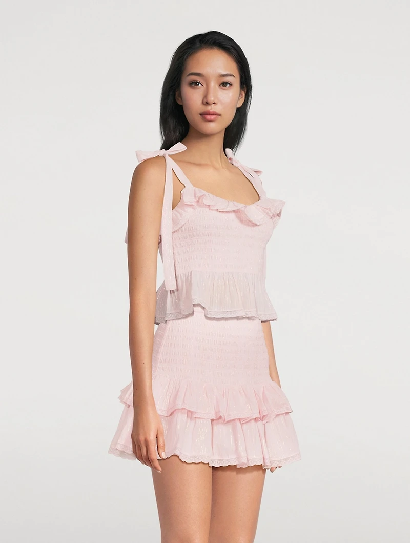 Voto Smocked Blouse