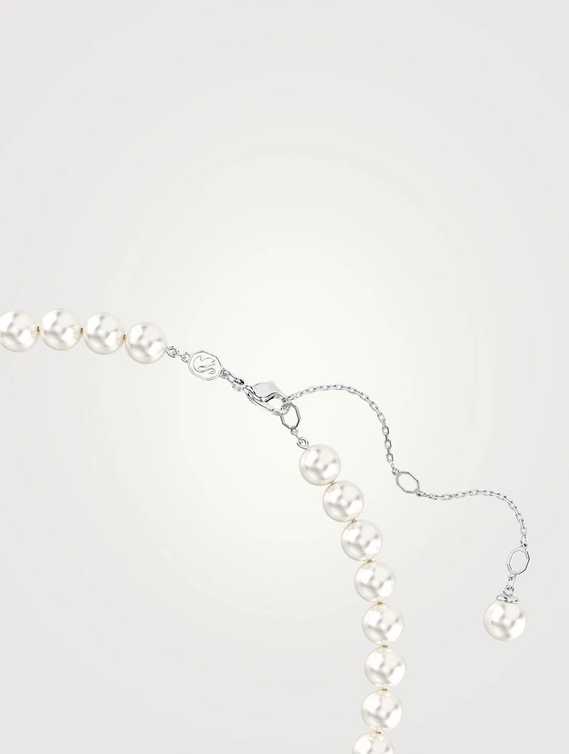 Ariana Grande x Swarovski Crystal Pearl Heart Necklace