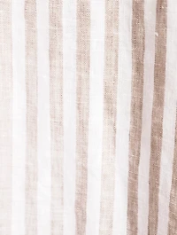 Lano Linen Shirt Stripe Print