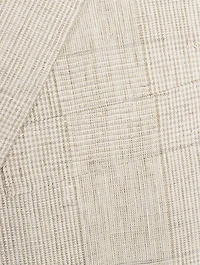 Giro Check Linen Jacket