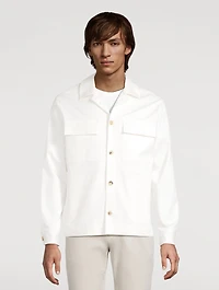 Lavoro Stretch Cotton Overshirt