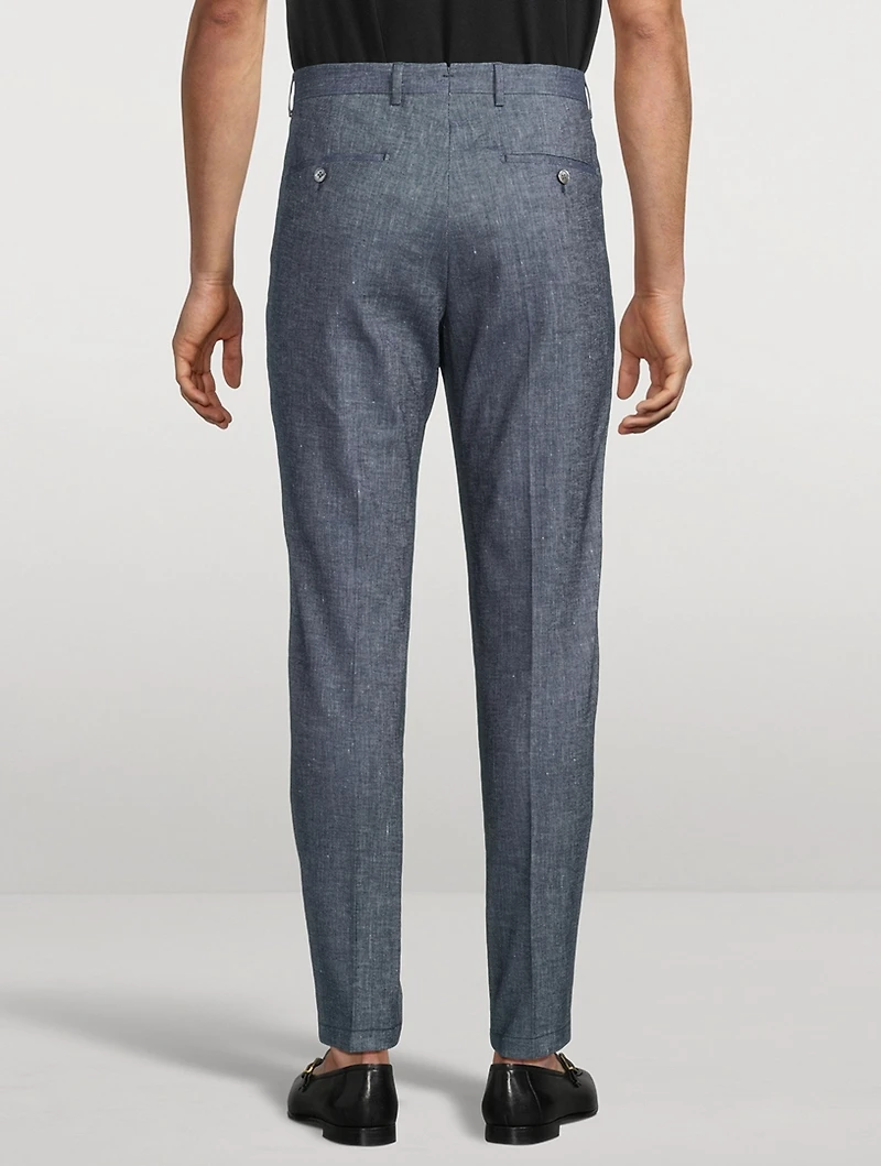 Silvi Cotton And Linen Trousers