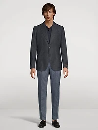 Silvi Cotton And Linen Trousers