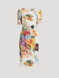 Midi Dress Floral Print