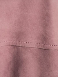 Suede Bomber Jacket