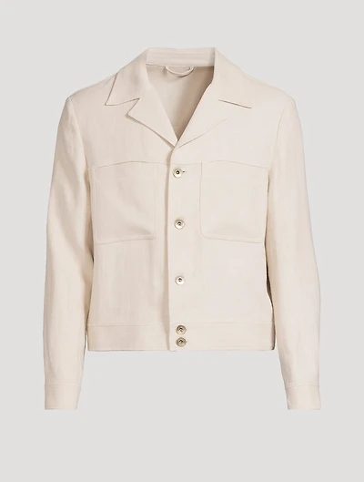 Linen Shirt Jacket