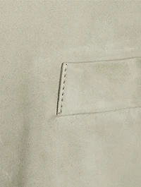 Waxed Suede Jacket