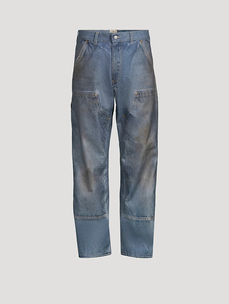 Roy Roger's x Dave's NY Trompe L'Oeil Canvas Pants
