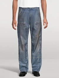 Roy Roger's x Dave's NY Trompe L'Oeil Canvas Pants