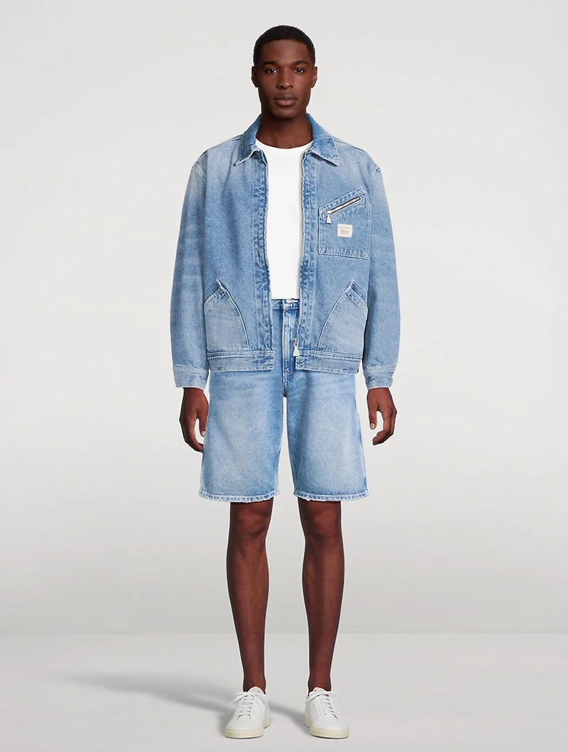 Roy Roger's x Dave's NY Statement Denim Shorts