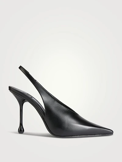 Isa Leather Slingback Pumps