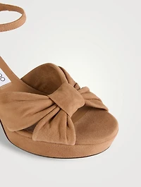 Heloise Suede Platform Sandals