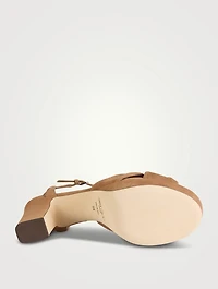 Heloise Suede Platform Sandals