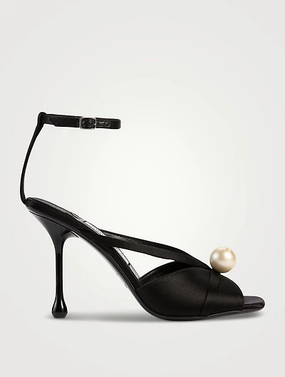 Siva Satin Sandals