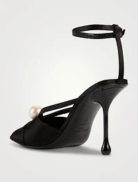 Siva Satin Sandals