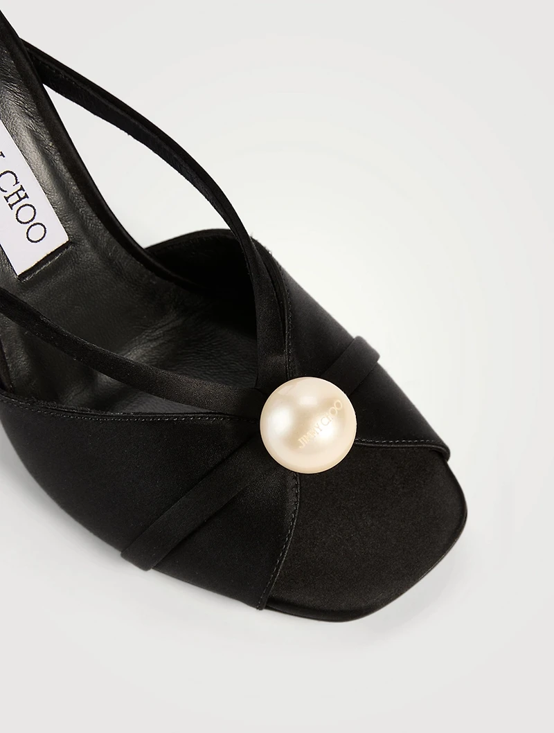 Siva Satin Sandals