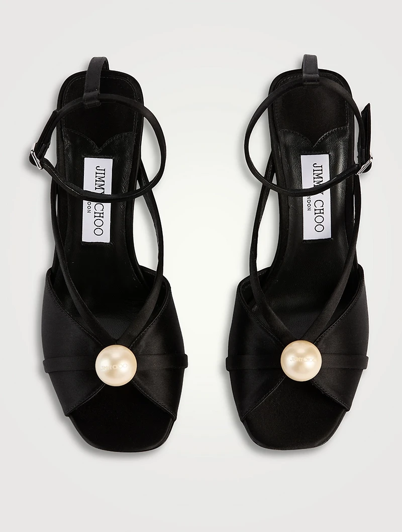 Siva Satin Sandals