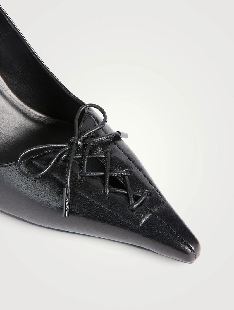 Scarlett Leather Pumps