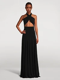 Convertible Jersey Gown