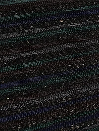Sequin-Embellished Gown