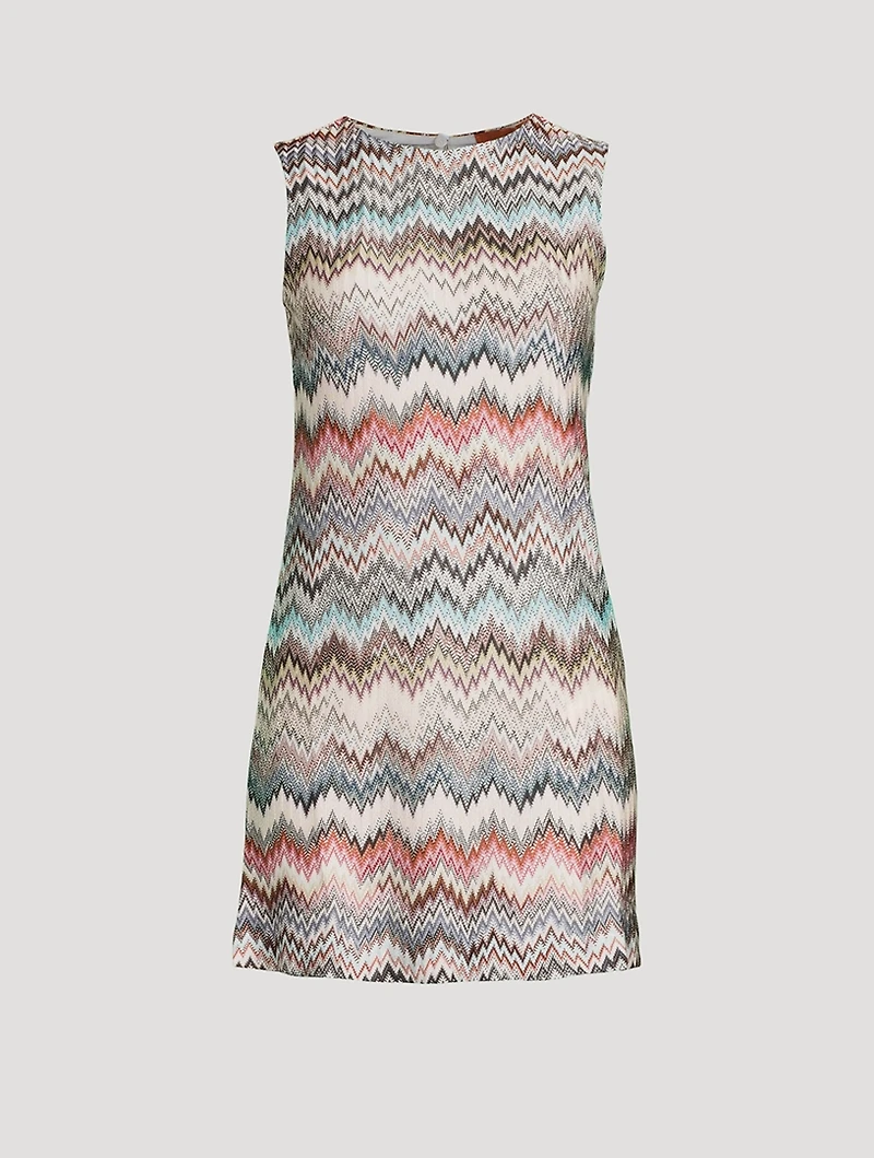 Raschel Mini Dress
