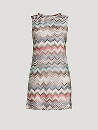 Raschel Mini Dress