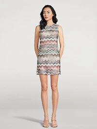 Raschel Mini Dress