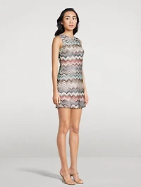Raschel Mini Dress