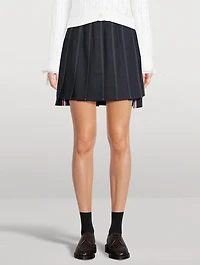 Fresco Pleated Mini Skirt