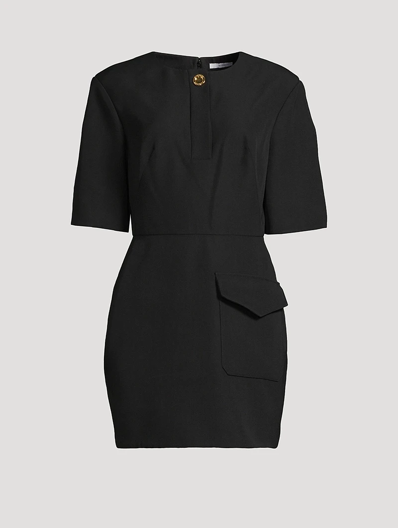 Wool Mini Dress