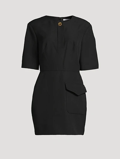 Wool Mini Dress