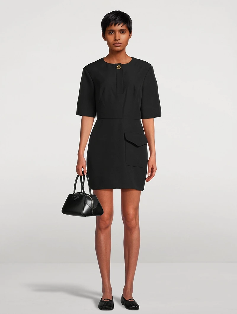 Wool Mini Dress