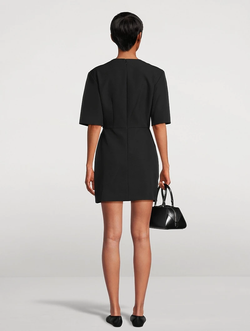 Wool Mini Dress