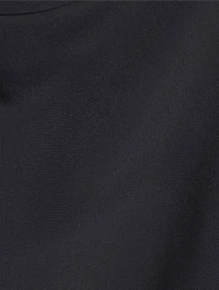 Kick-Flare Midi Skirt