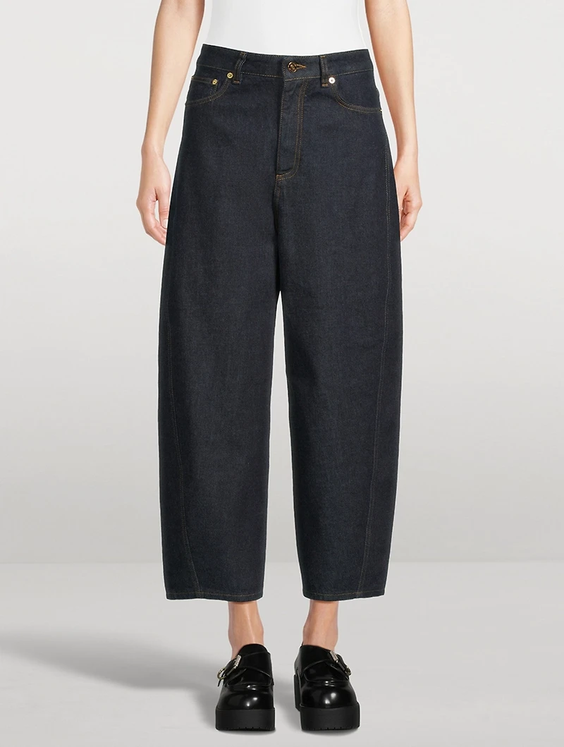 Raw Denim Cocoon Jeans