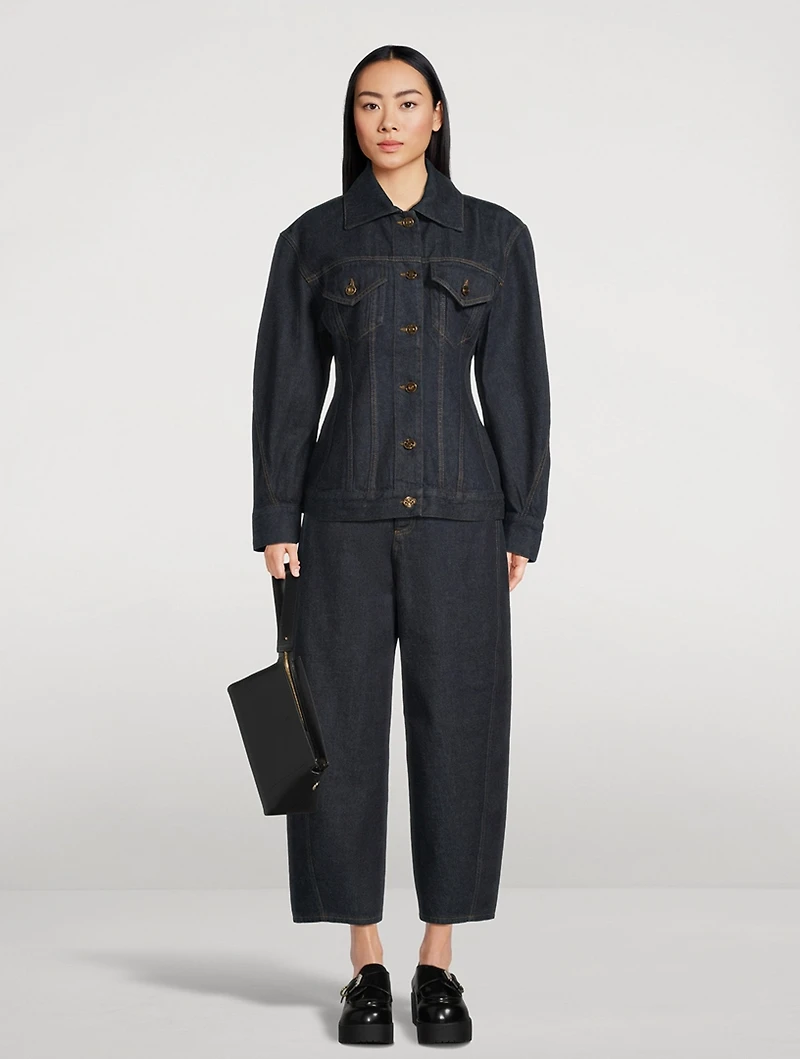 Raw Denim Cocoon Jeans