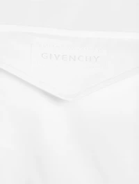 Drawstring Poplin Shirt
