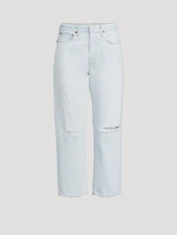 90s Cropped Straight Jeans