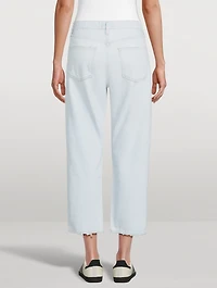 90s Cropped Straight Jeans