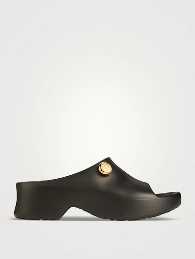 Loewe x Paula's Ibiza Pebble Foam Slide Sandals