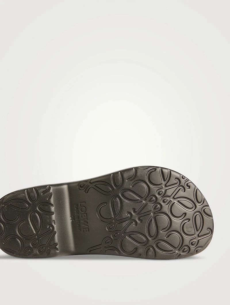 Loewe x Paula's Ibiza Pebble Foam Slide Sandals