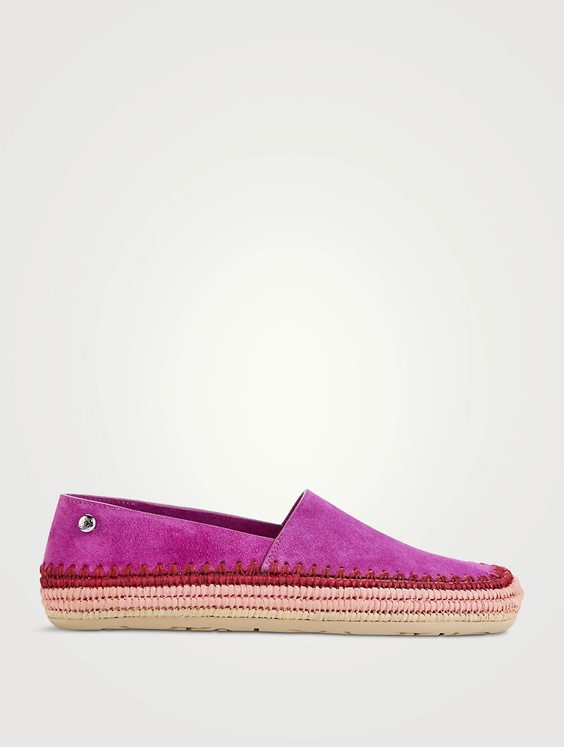 Loewe x Paula's Ibiza Rio Suede Espadrilles