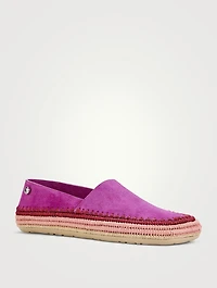 Loewe x Paula's Ibiza Rio Suede Espadrilles