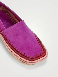 Loewe x Paula's Ibiza Rio Suede Espadrilles