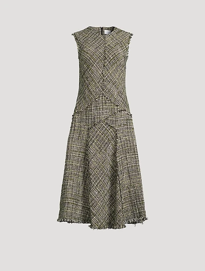 Tweed Midi Dress