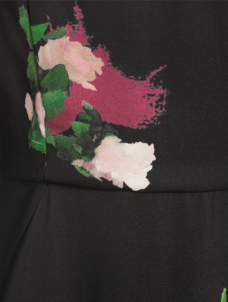 Cady Midi Dress Floral Print