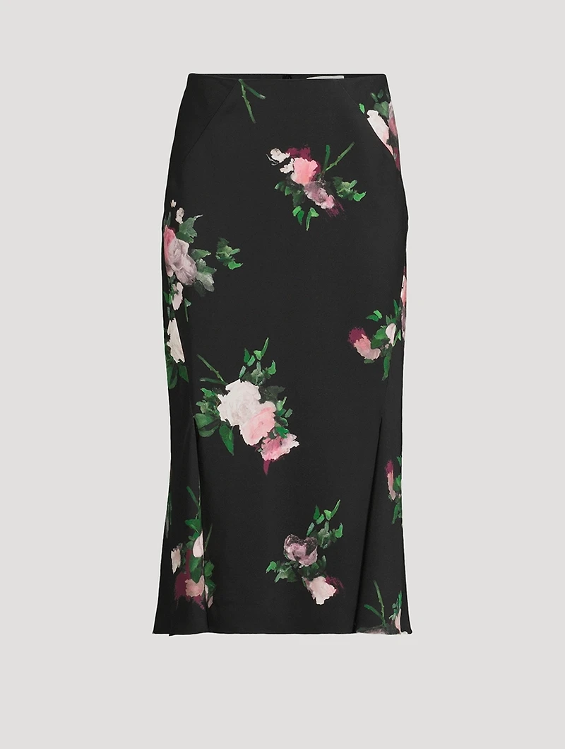 Cady Midi Skirt Floral Print