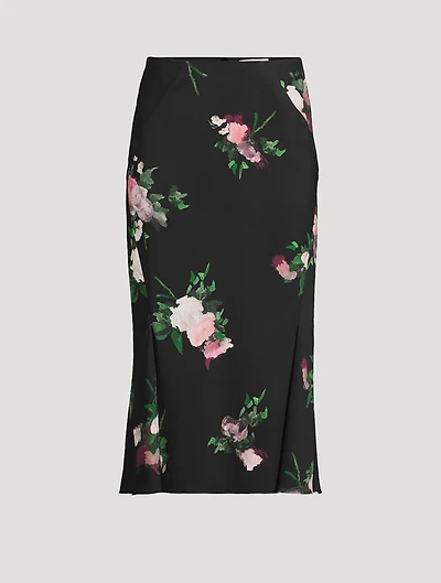 Cady Midi Skirt Floral Print