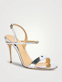 Tommaso Metallic Leather Sandals