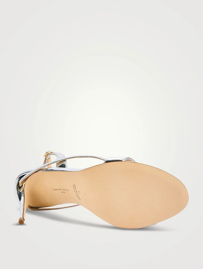 Tommaso Metallic Leather Sandals